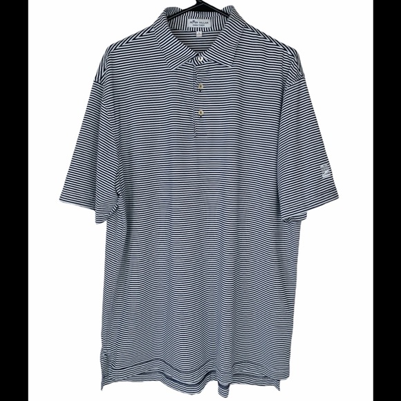 Peter Millar Other - PETER MILLAR Men’s Large Polo Shirt Striped